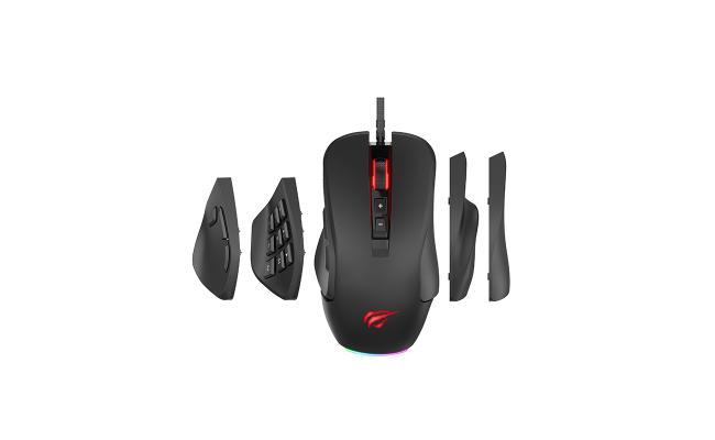 HAVIT MS900 RGB Backlit Programmable Gaming Mouse